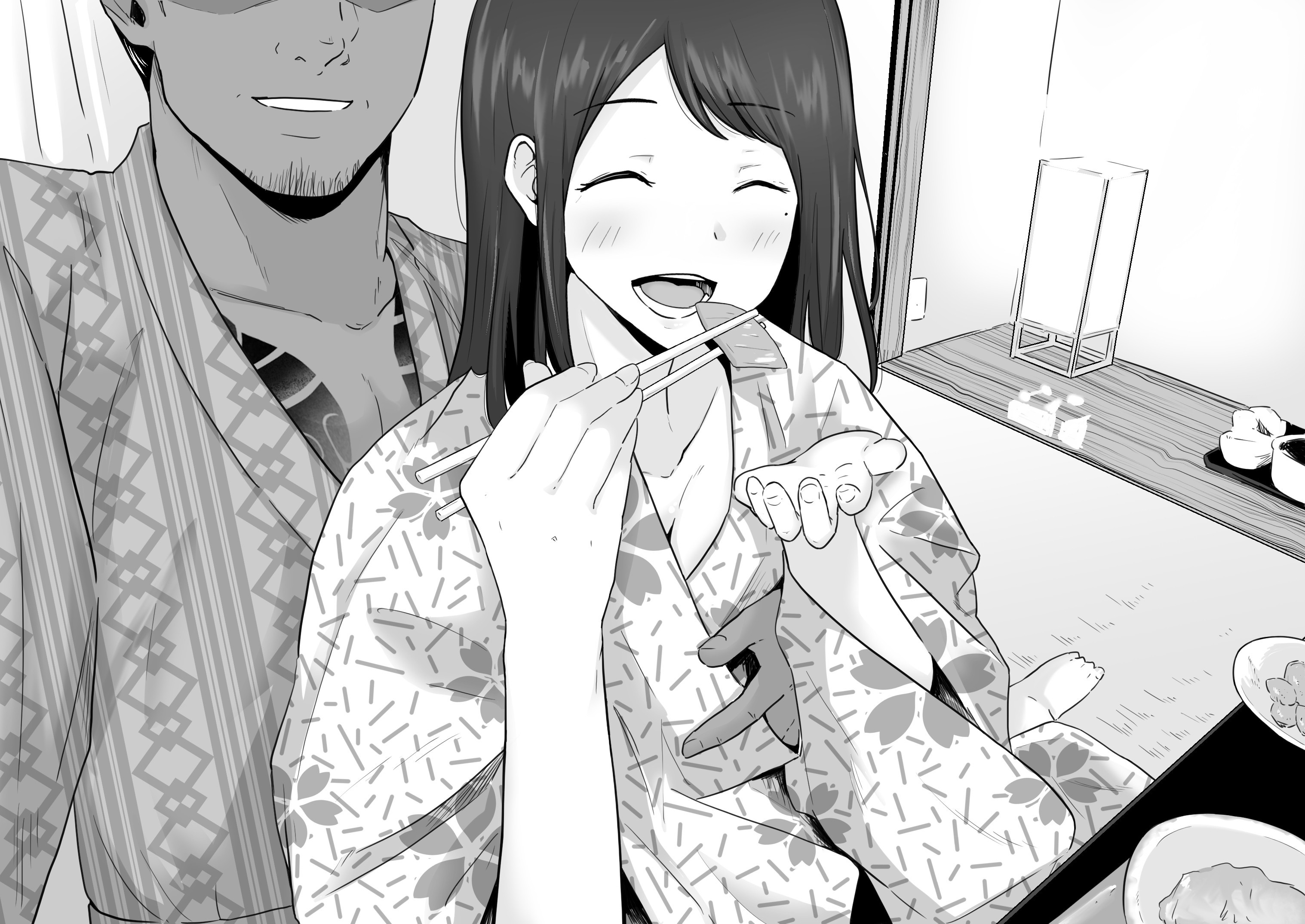 Hahaoya ga Yakuza to no Sex ni Hamatta Hanashi / Мать Пристрастившаяся к Сексу с Якудзой | Страница 50